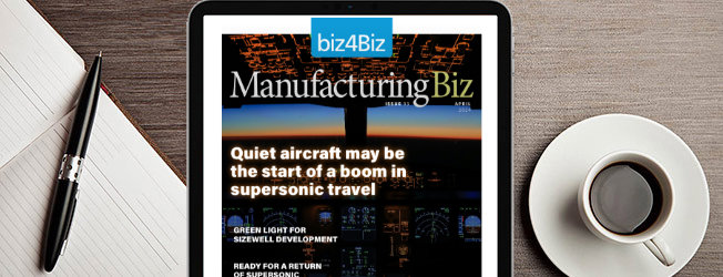 Manufacturing Biz shown on an iPad