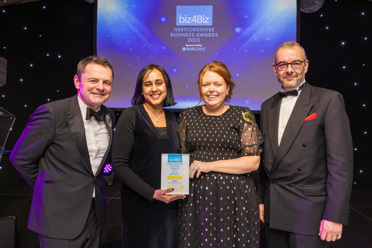 biz4biz 2025 winners - Best Research and Innovation